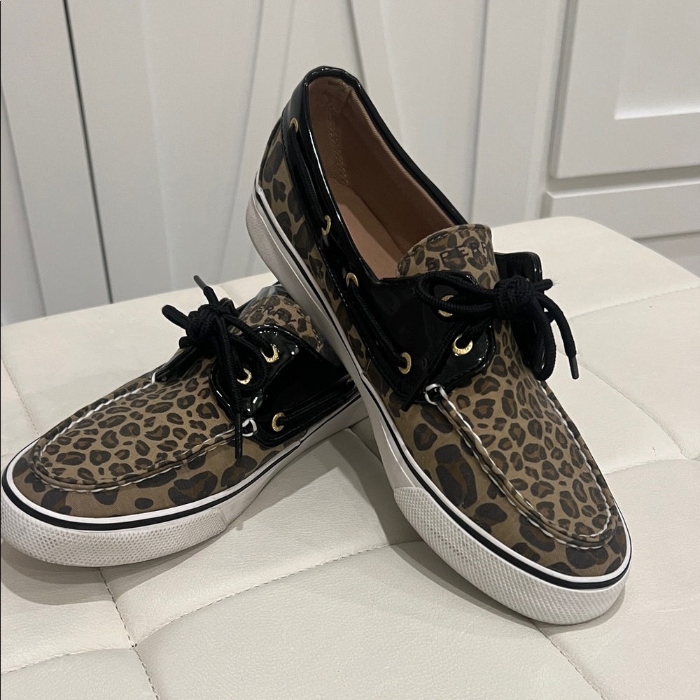 Sperry Top Sider Animal Print Boat shoes